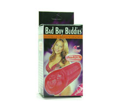 Bad Boy Buddies Vagina 4 Inch Red